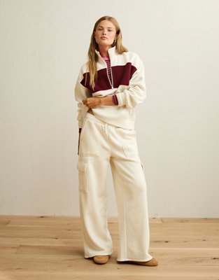 AE Everyday Luxe Quarter-Zip Sweatshirt