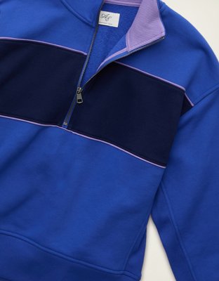 AE Everyday Luxe Quarter Zip Sweatshirt