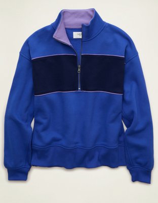 AE Everyday Luxe Quarter Zip Sweatshirt