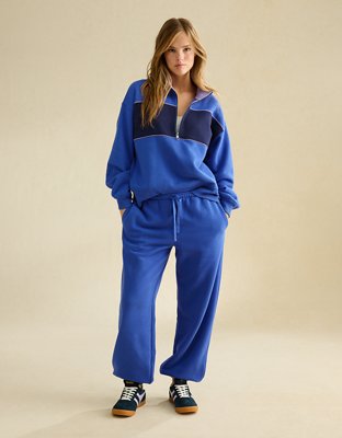 AE Everyday Luxe Quarter-Zip Sweatshirt