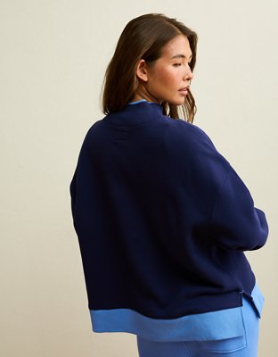 AE Everyday Luxe Mock Neck Sweatshirt