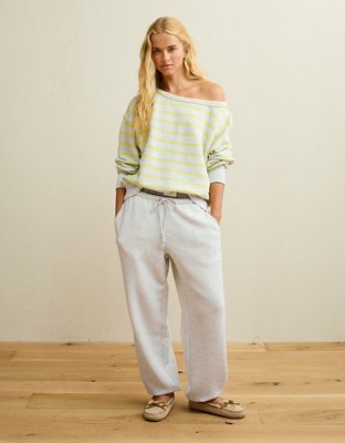 AE Dreamy Fleece Off-the-Shoulder Sweatshirt