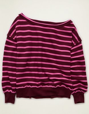 AE Off-the-Shoulder Sweatshirt