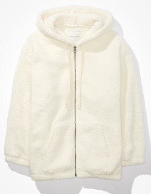 aerie sherpa hoodie