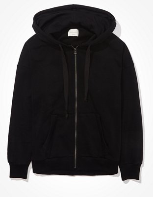 aerie full zip oversized hoodie