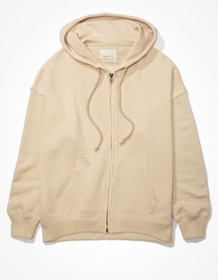 Женские худи American Eagle AE Oversized Textured Zip-Up — фото 4