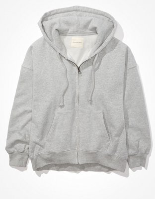 Lululemon Soft Oversized Zip Hoodie - Black - lulu fanatics