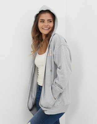 Lululemon Soft Oversized Zip Hoodie - Black - lulu fanatics