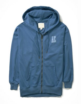 Женские худи American Eagle AE Oversized Full-Zip — фото 3