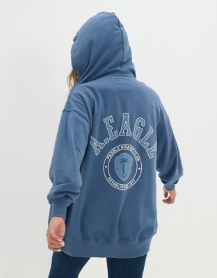 Женские худи American Eagle AE Oversized Full-Zip — фото 2