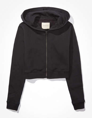 AE Oversized Textured Zip-Up Hoodie AE Oversized Textured Zip-Up Hoodie