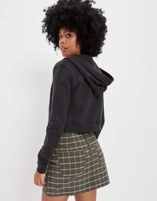 Женские худи American Eagle AE Cropped Zip-Up — фото 3