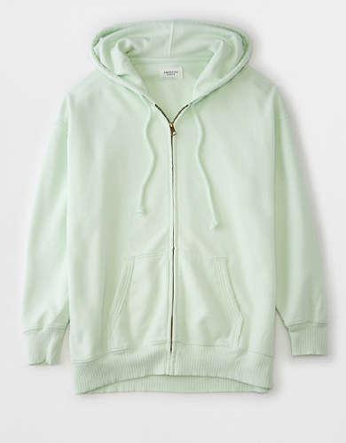 AE Cropped Zip-Up Hoodie AE Cropped Zip-Up Hoodie