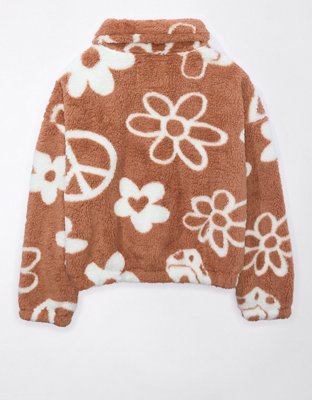 AE ZipUp Bear Hug Sherpa Jacket