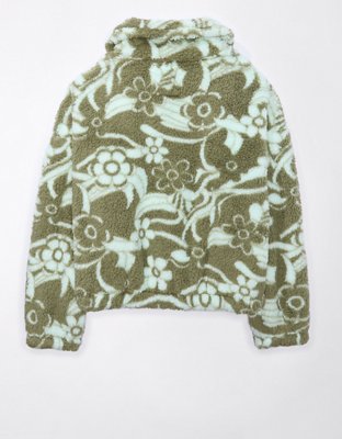 AE Zip-Up Bear Hug Sherpa Sweatshirt