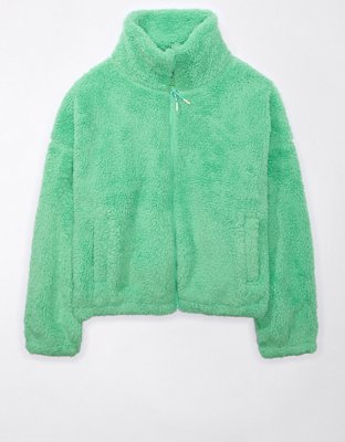 American eagle hot sale fluffy jacket