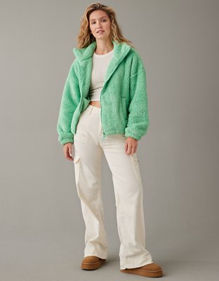 Sherpa cardigan american eagle hot sale