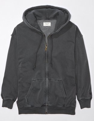 AE Oversized Zip Up Hoodie