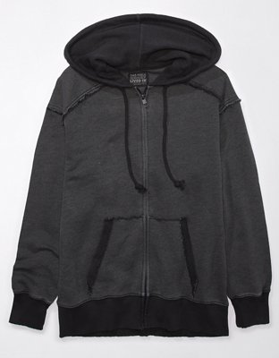 AE Cropped Zip-Up Hoodie