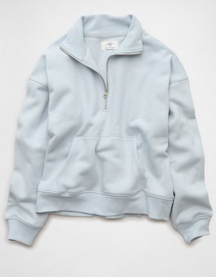 AE Everyday Luxe Quarter Zip Sweatshirt