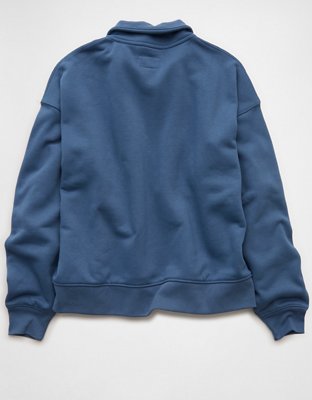 AE Everyday Luxe Quarter Zip Sweatshirt