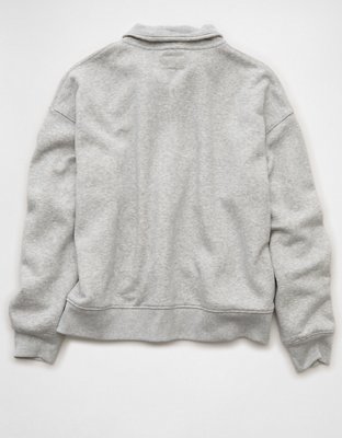 AE Everyday Luxe Quarter Zip Sweatshirt