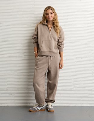 AE Everyday Luxe Quarter Zip Sweatshirt