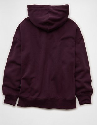 AE Everyday Luxe Oversized Zip-Up Hoodie