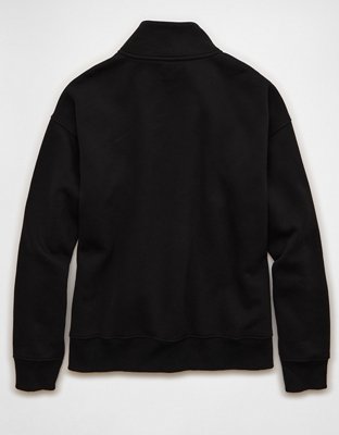 QQQエディ AE Everyday Luxe Quarter-Zip Sweatshirt | AE