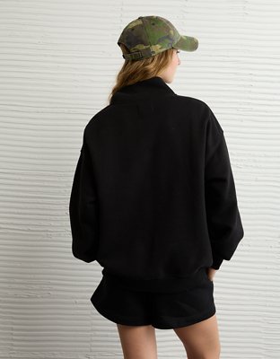 AE Everyday Luxe Quarter-Zip Sweatshirt