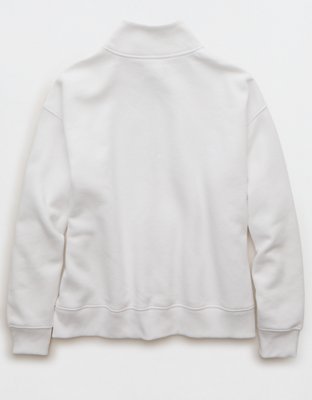 AE Everyday Luxe Quarter-Zip Sweatshirt