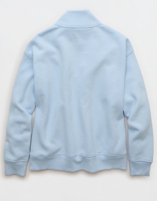 AE Everyday Luxe Quarter-Zip Sweatshirt | American Eagle