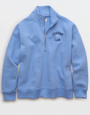 AE Everyday Luxe Quarter-Zip Sweatshirt