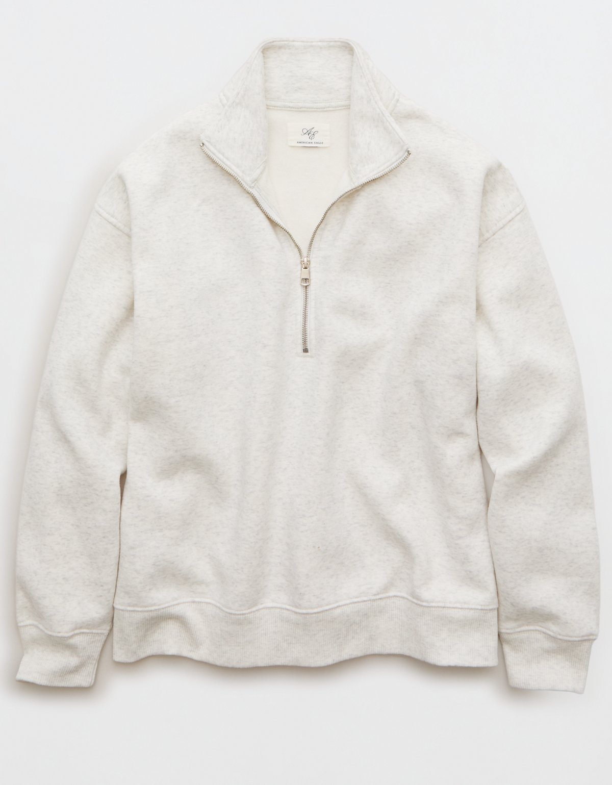 AE Everyday Luxe Quarter-Zip Sweatshirt - image 3