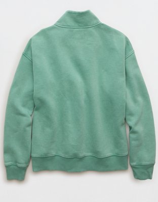 AE Everyday Luxe Quarter-Zip Sweatshirt