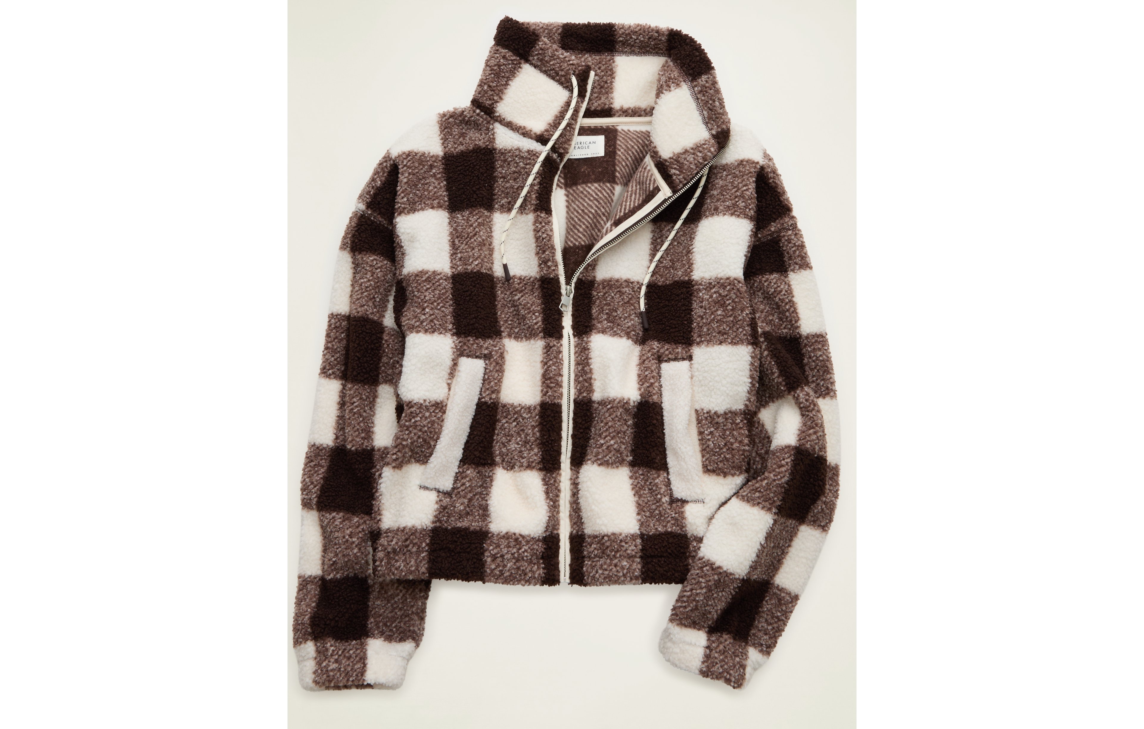 AE Sherpa Zip-Up Sweatshirt