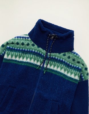 AE Sherpa Zip-Up Sweatshirt