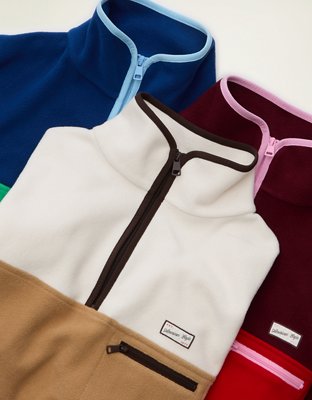 AE Polar Fleece Quarter-Zip Sweatshirt