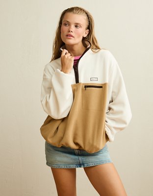 AE Polar Fleece Quarter-Zip Sweatshirt