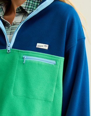 AE Polar Fleece Quarter-Zip Sweatshirt