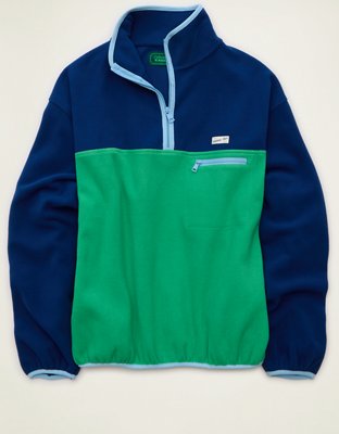 AE Polar Fleece Quarter-Zip Sweatshirt | American Eagle