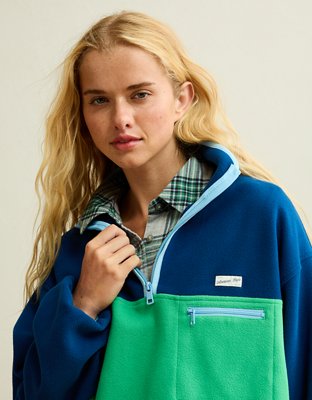AE Polar Fleece Quarter-Zip Sweatshirt