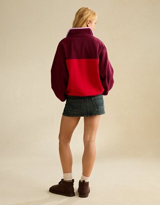 AE Polar Fleece Quarter-Zip Sweatshirt