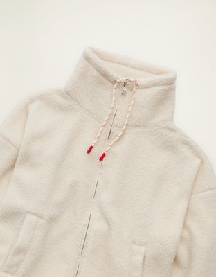 AE Sherpa Zip-Up Sweatshirt