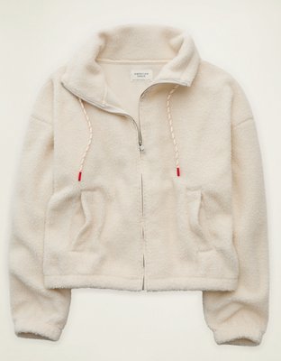 AE Sherpa Zip-Up Sweatshirt