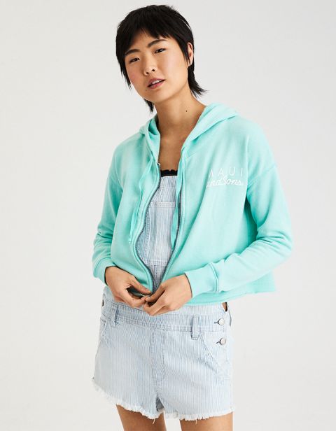 Женские худи American Eagle AE X Maui and Sons Full Zip