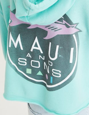 Ae X Maui And Sons Full Zip Hoodie