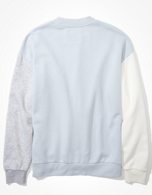 Женские худи American Eagle AE Fleece Color Block Crew Neck Sweatshirt — фото 2