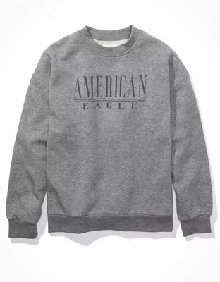 AE Graphic Crew Neck Sweatshirt