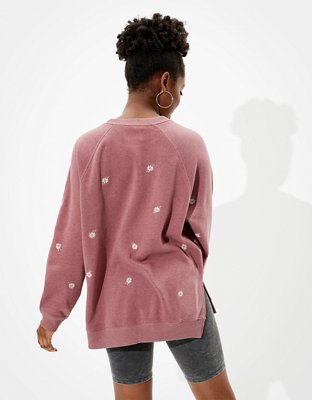 Женские худи American Eagle AE Forever Oversized Crew Neck Sweatshirt — фото 2